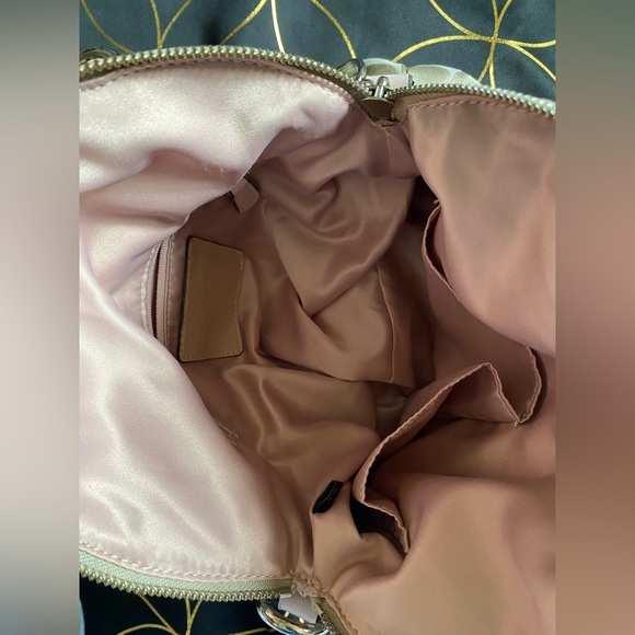 Y2K STYLE COACH “POPPY” HANDBAG PINK AND TAN - Picture 3 of 5